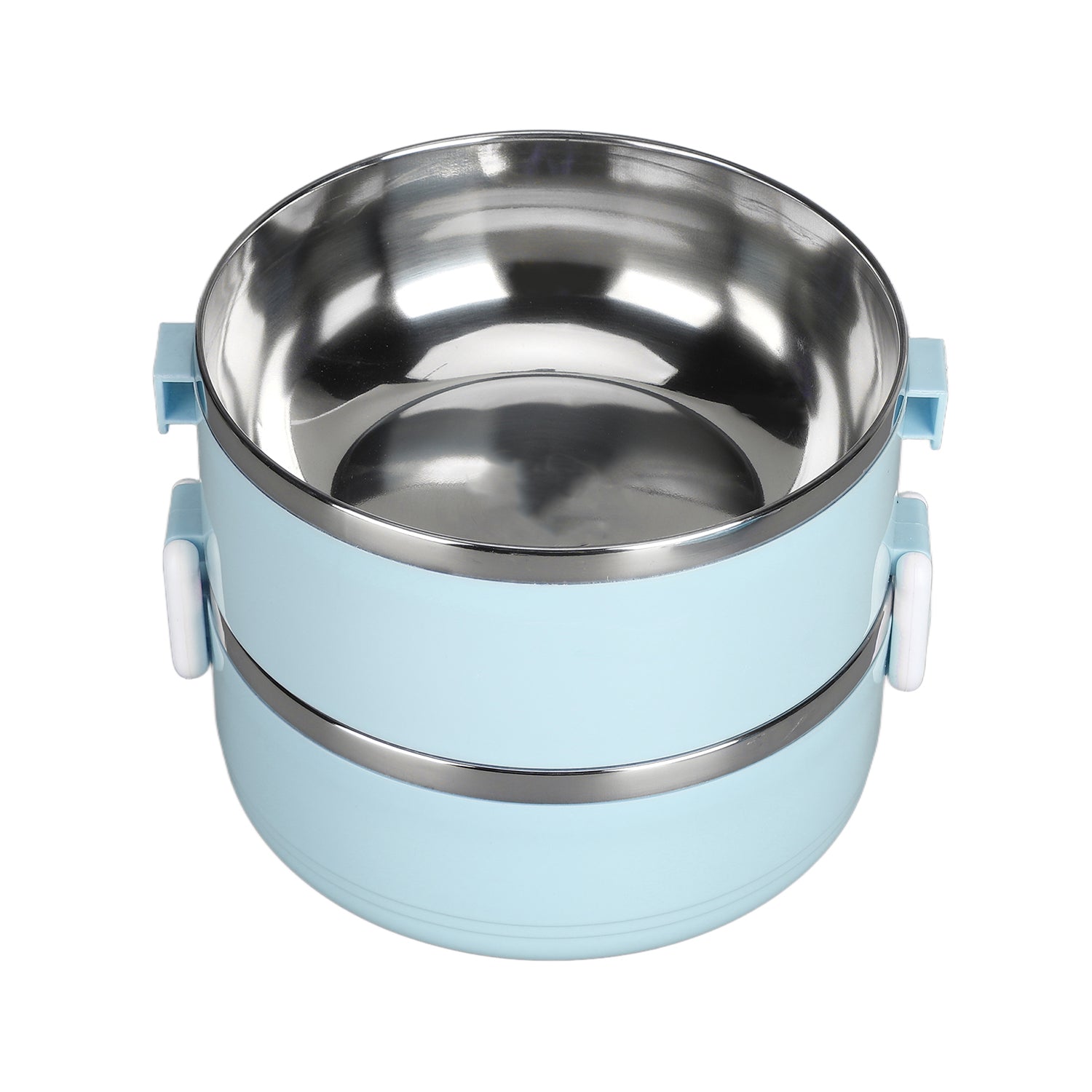 2873 Multi Layer Stainless Steel Hot Lunch Box (2 Layer) DeoDap 2873 Multi Layer Stainless Steel Hot Lunch Box (2 Layer) DeoDap